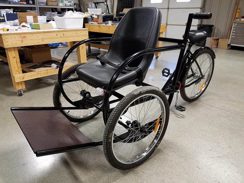 Client Spotlight: Companion Bike! 3 Companion Bike prototype