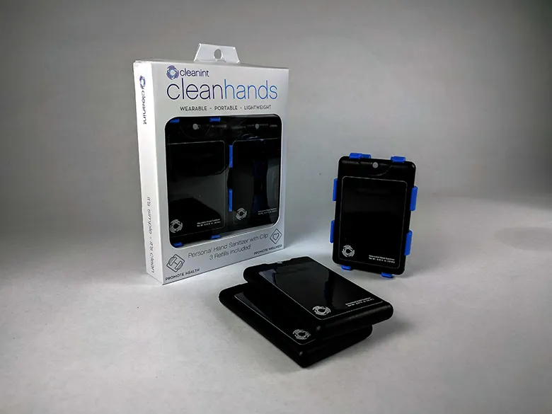 6 Cleanhands, clip holder
