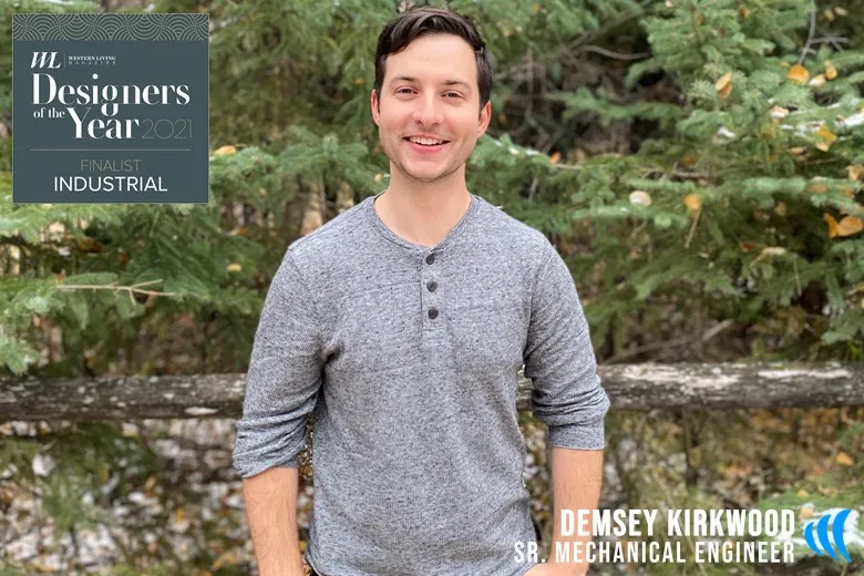 MAKO's Sr. Mechanical Engineer is a 2021 Designer of the Year Finalist 1 Demsey Kirkwood, on top industrial design consultants in Canada.