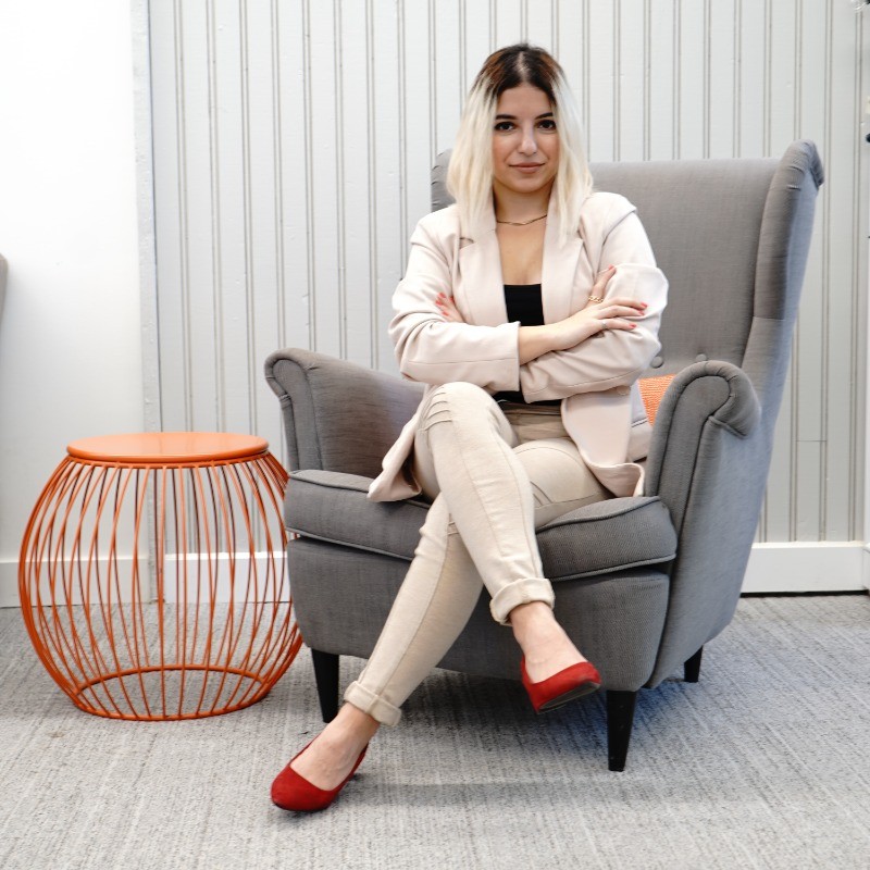 Fibra Inc. Takes Home the 2024 MAKO Student Innovation Award Prize 2 Fibra Inc.'s Founder and CEO, Parnian Majd.