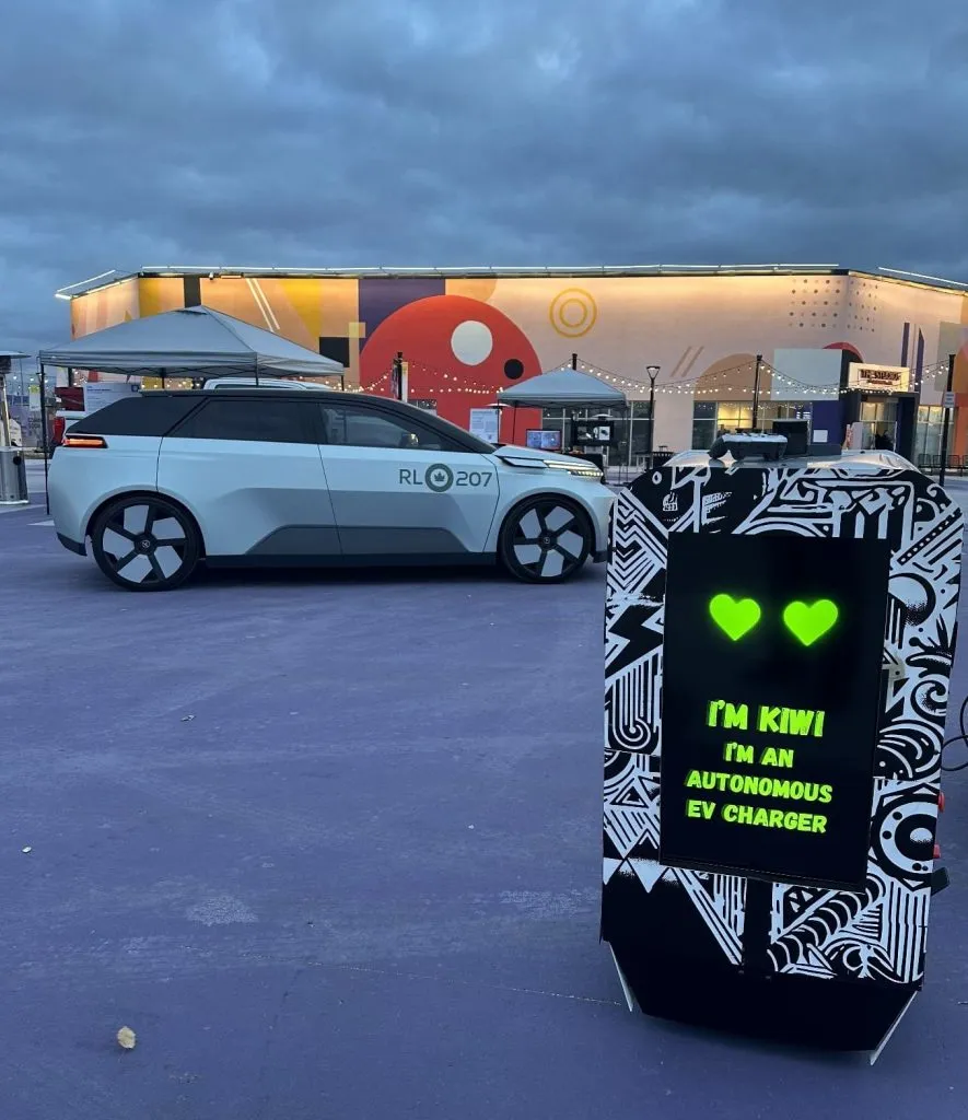 Kiwi Charge Robotic Electric Vehicle Charger Takes Top Prize in Student Pitch Competition at TMU 4 Robotic Electric Vehicle Charger