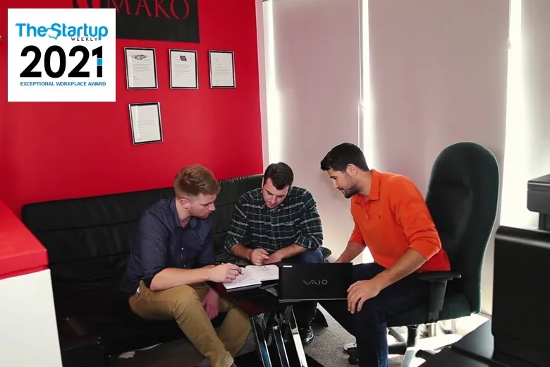 MAKO Wins 2021 Exceptional Workplace Award 2 MAKO Design