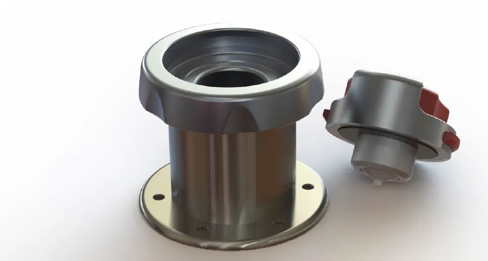 Veteran Inventor partners with TriMech to help prevent helicopter engine failure 1 MAKO's product development services created this rendering.