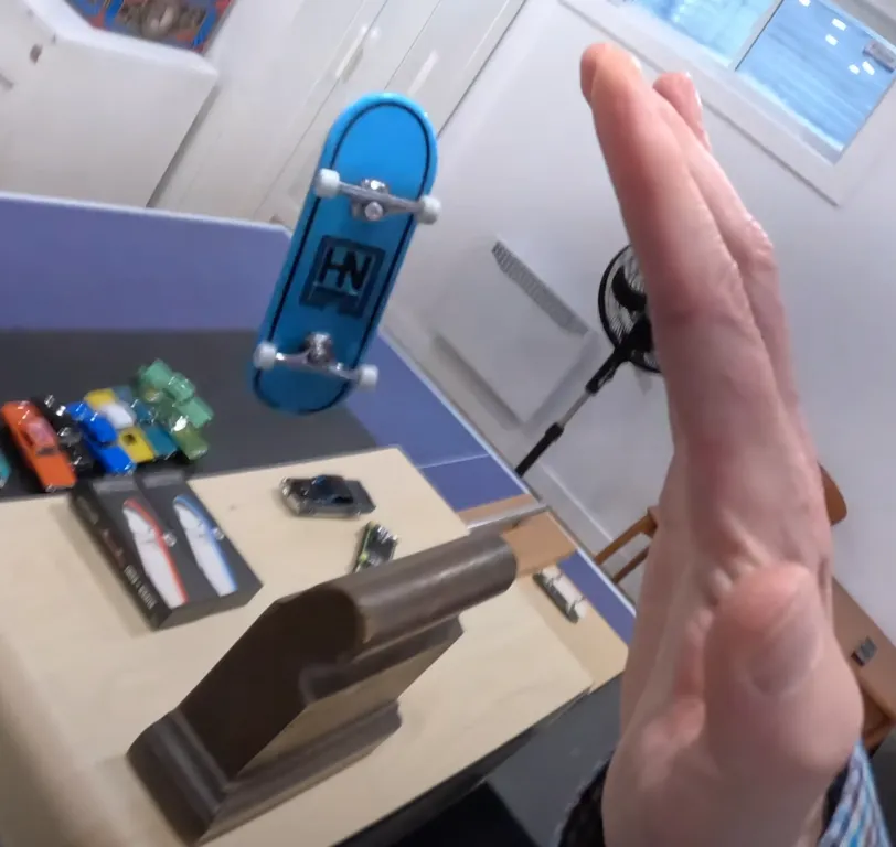 TriMech’s Product Development Team Helps HN Premium Fingerboards Bring a New Design to the Marketplace 1 Fingerboarding in action
